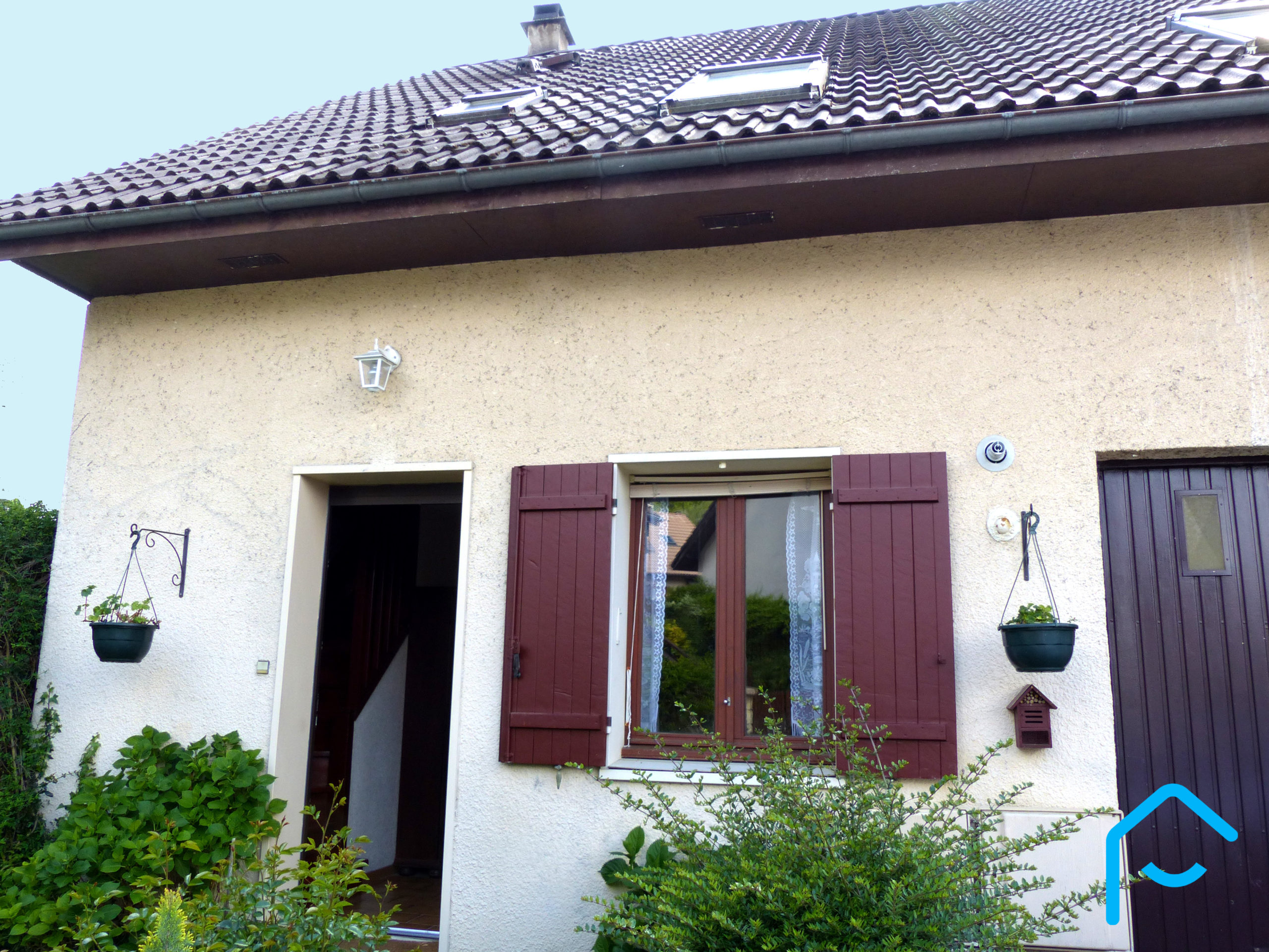A vendre maison Chambéry Savoie jardin 3 chambres garage vue 5
