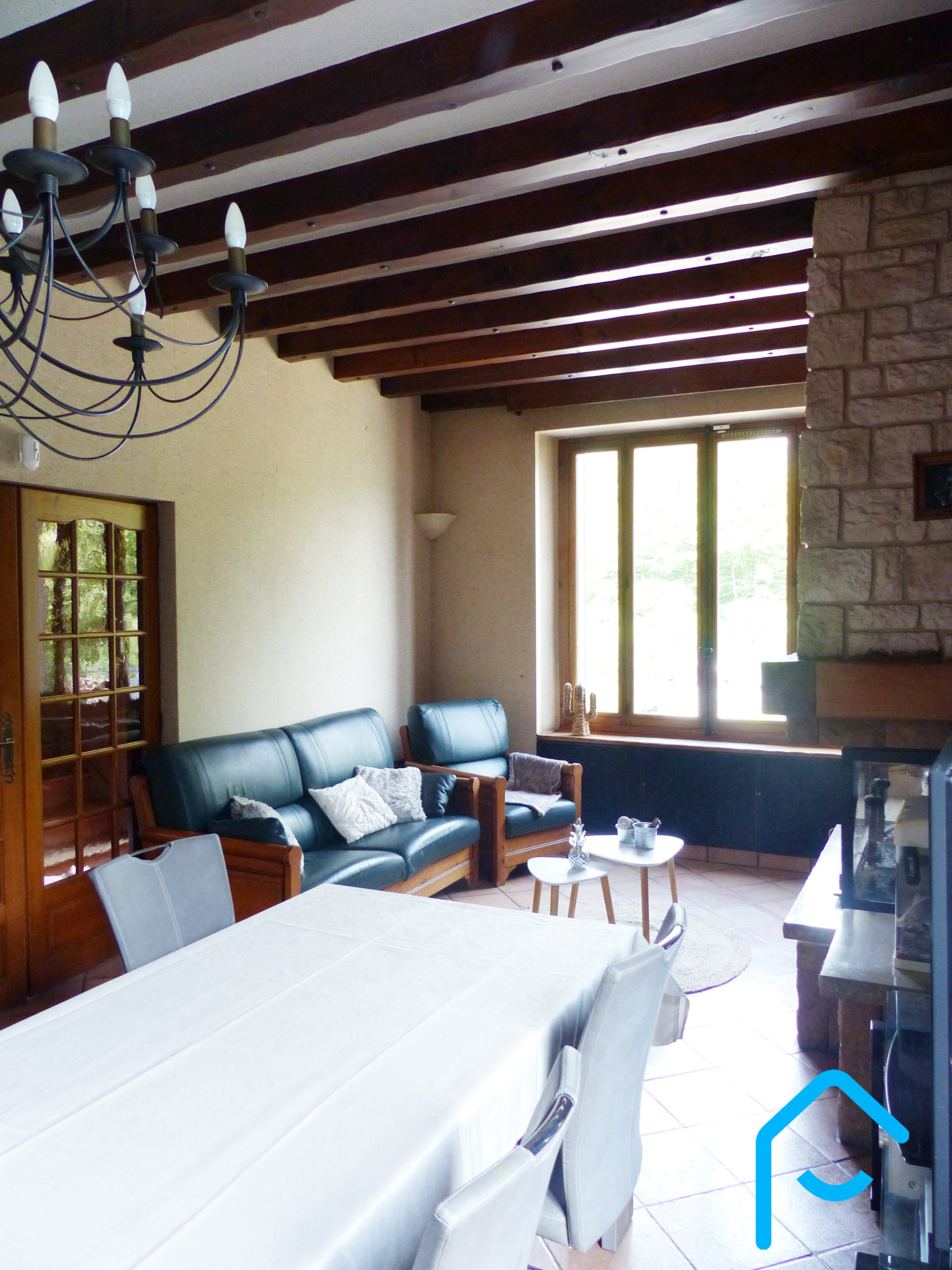A vendre Savoie maison avec piscine terrain lac Aiguebelette vue 11