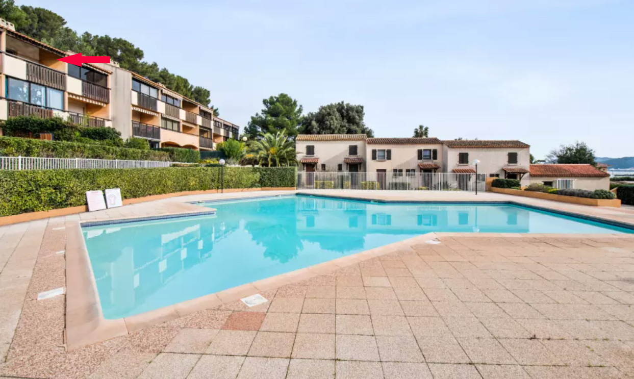 A vendre appartement T2 la Seyne sur Mer vue mer piscine vue1