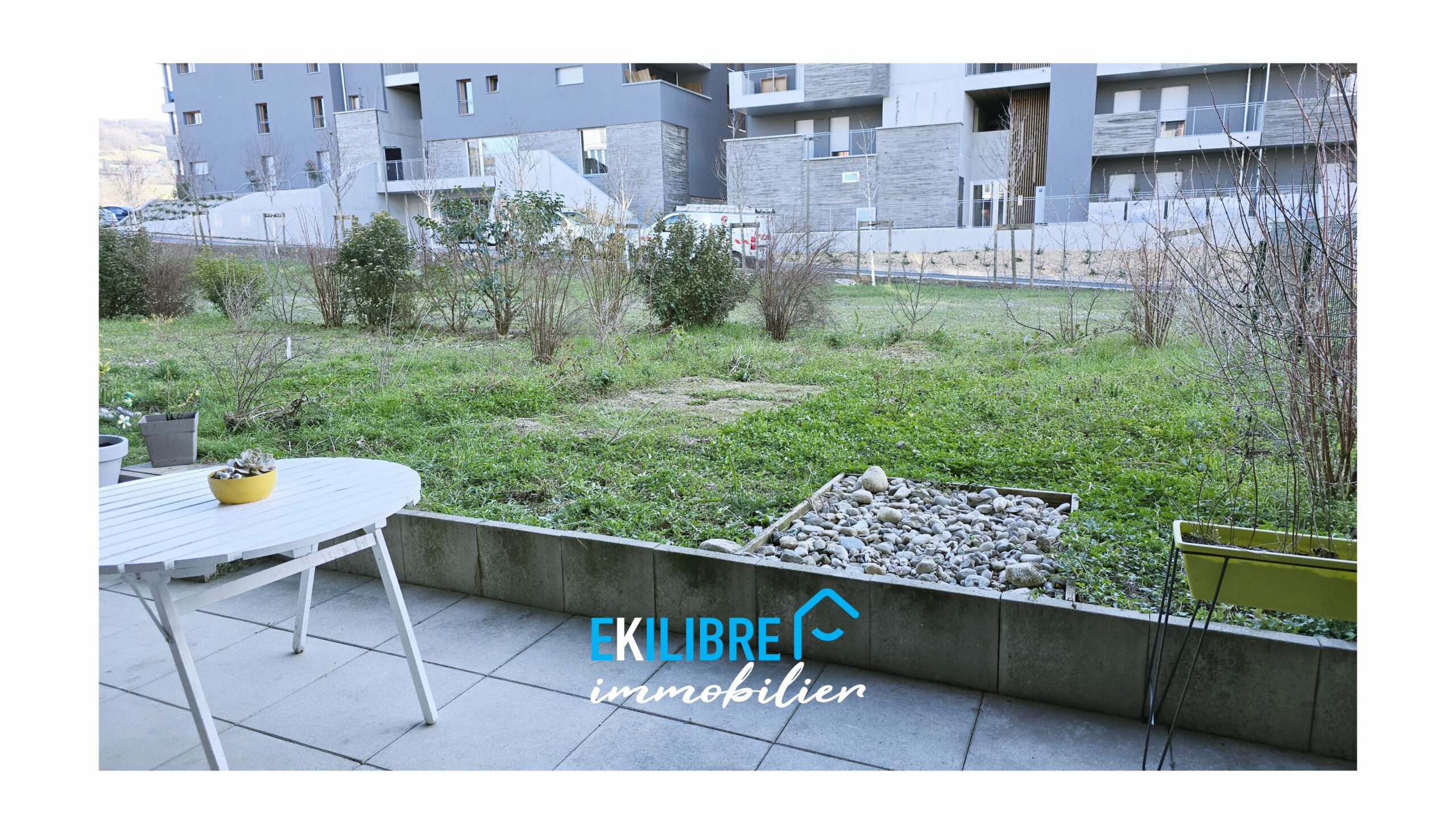 A vendre savoie Chambéry Cognin T3 rez de jardin 1