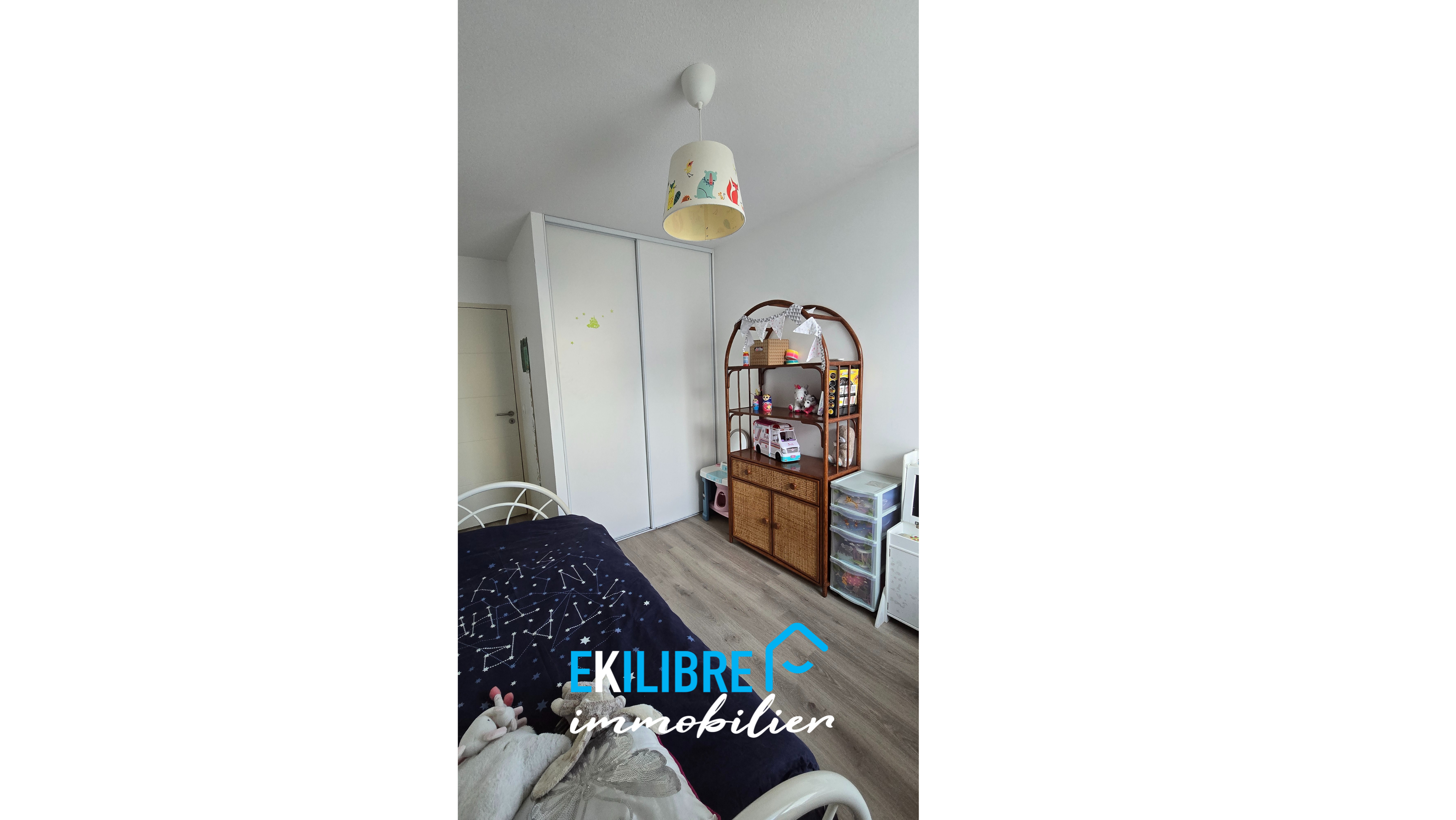 A vendre savoie Chambéry Cognin T3 rez de jardin garage vue chambre 1