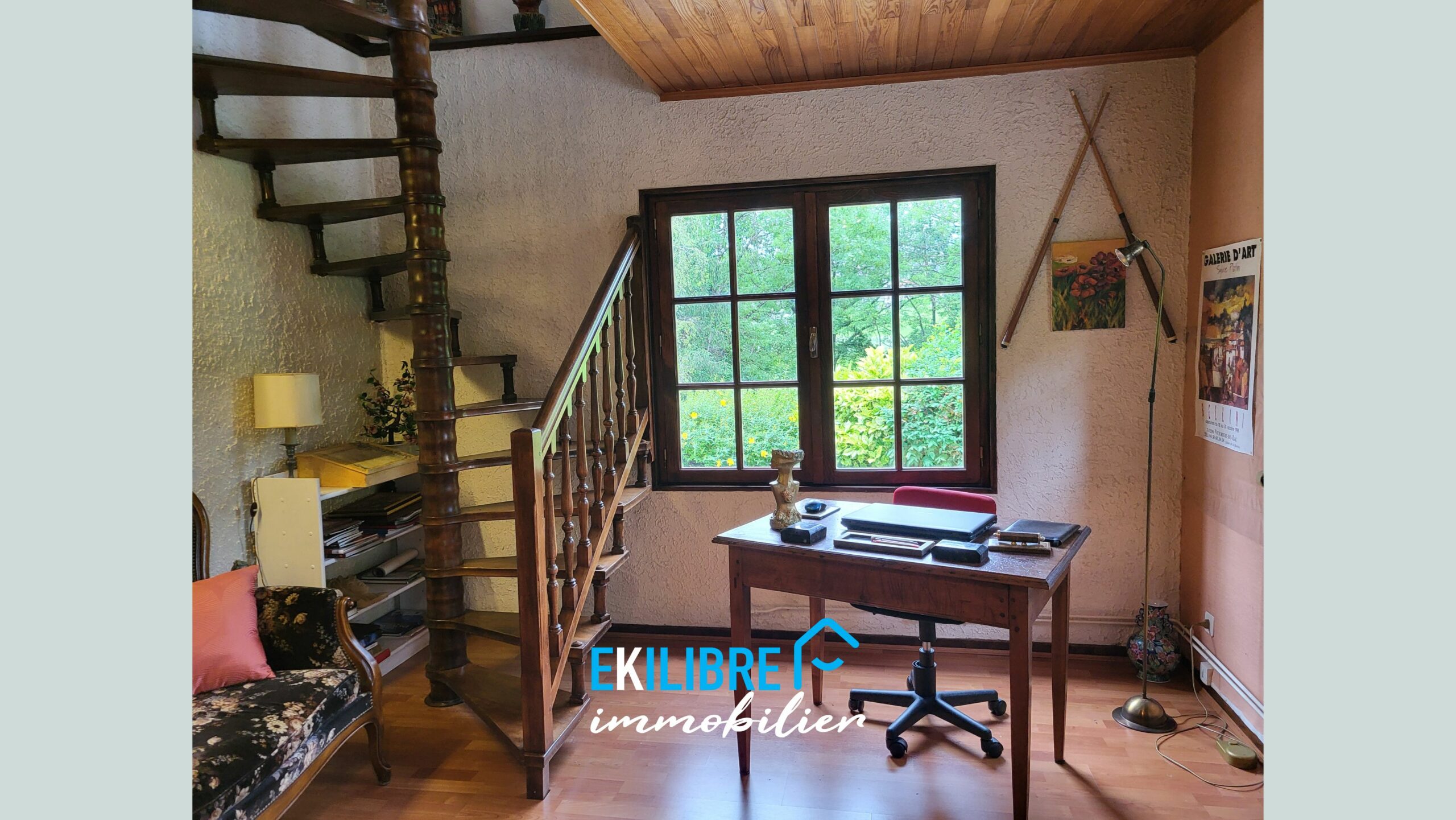 A vendre maison secteur résidentiel calme nature Chambéry Savoie vue 6a