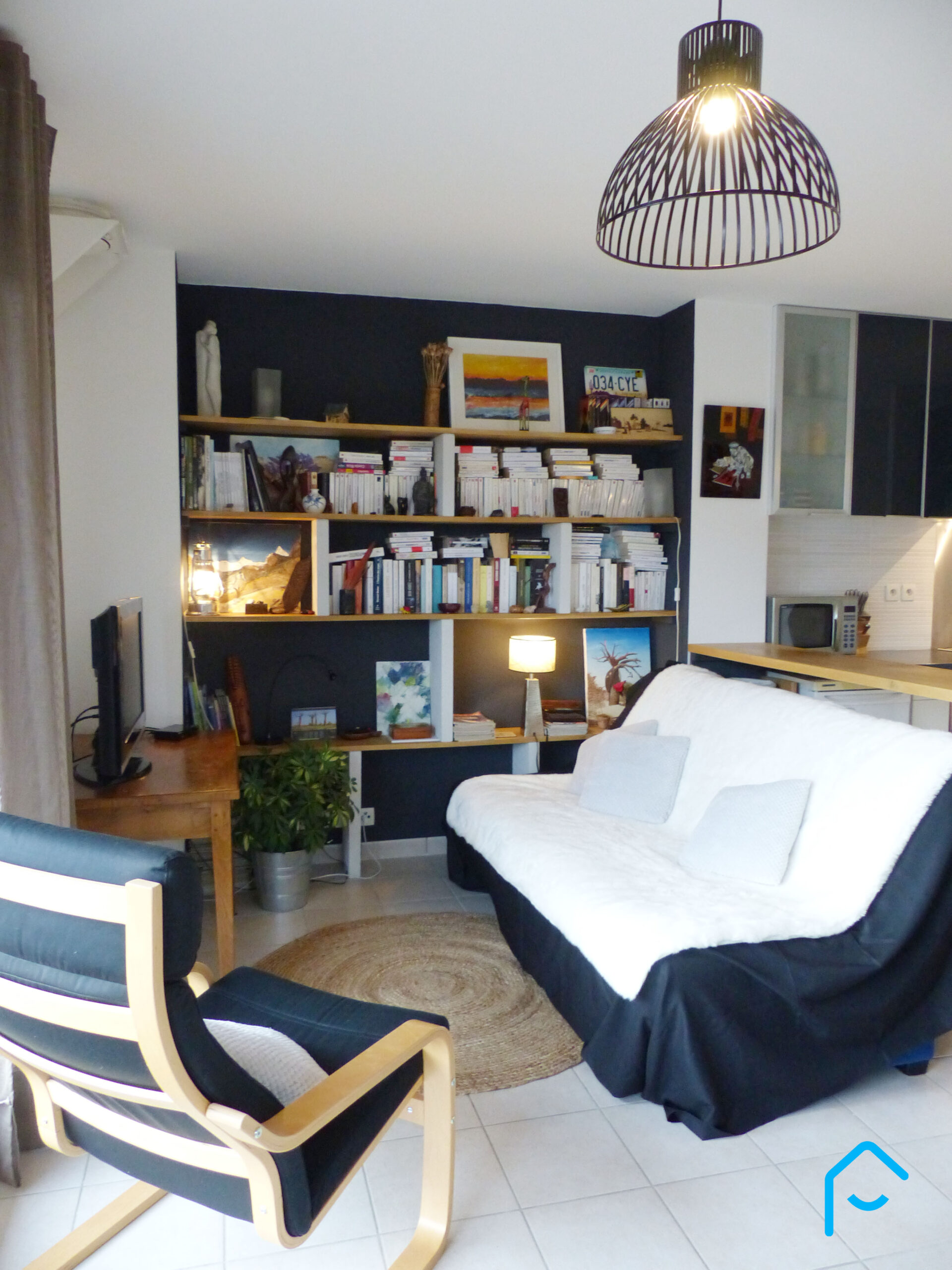 Appartement à vendre la Ravoire Chambéry T2 vue massifs garage piste cyclable autoroute vue 18