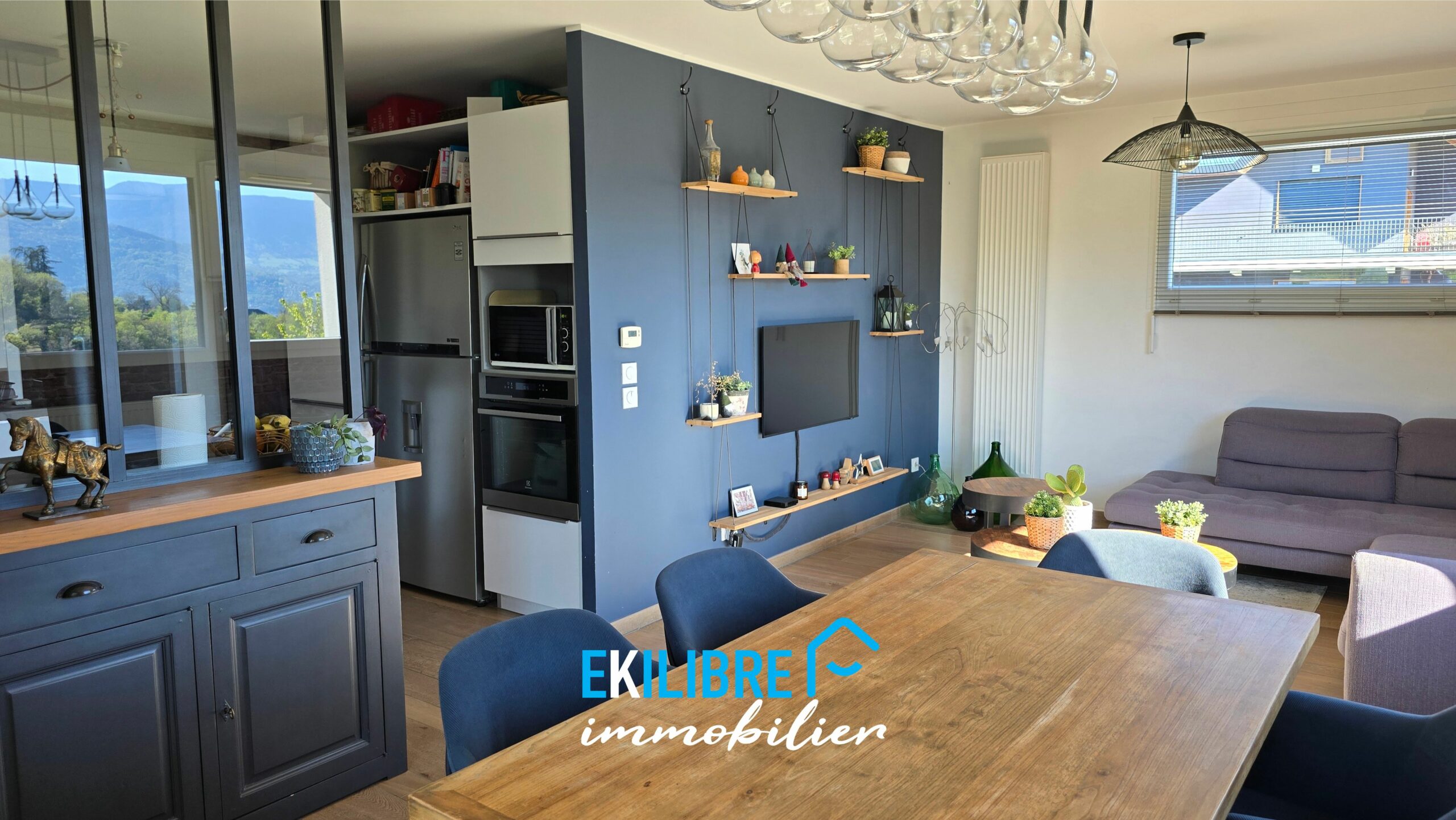 A vendre appartement T4 garage vue montagnes Jacob-Bellecombette vue 13