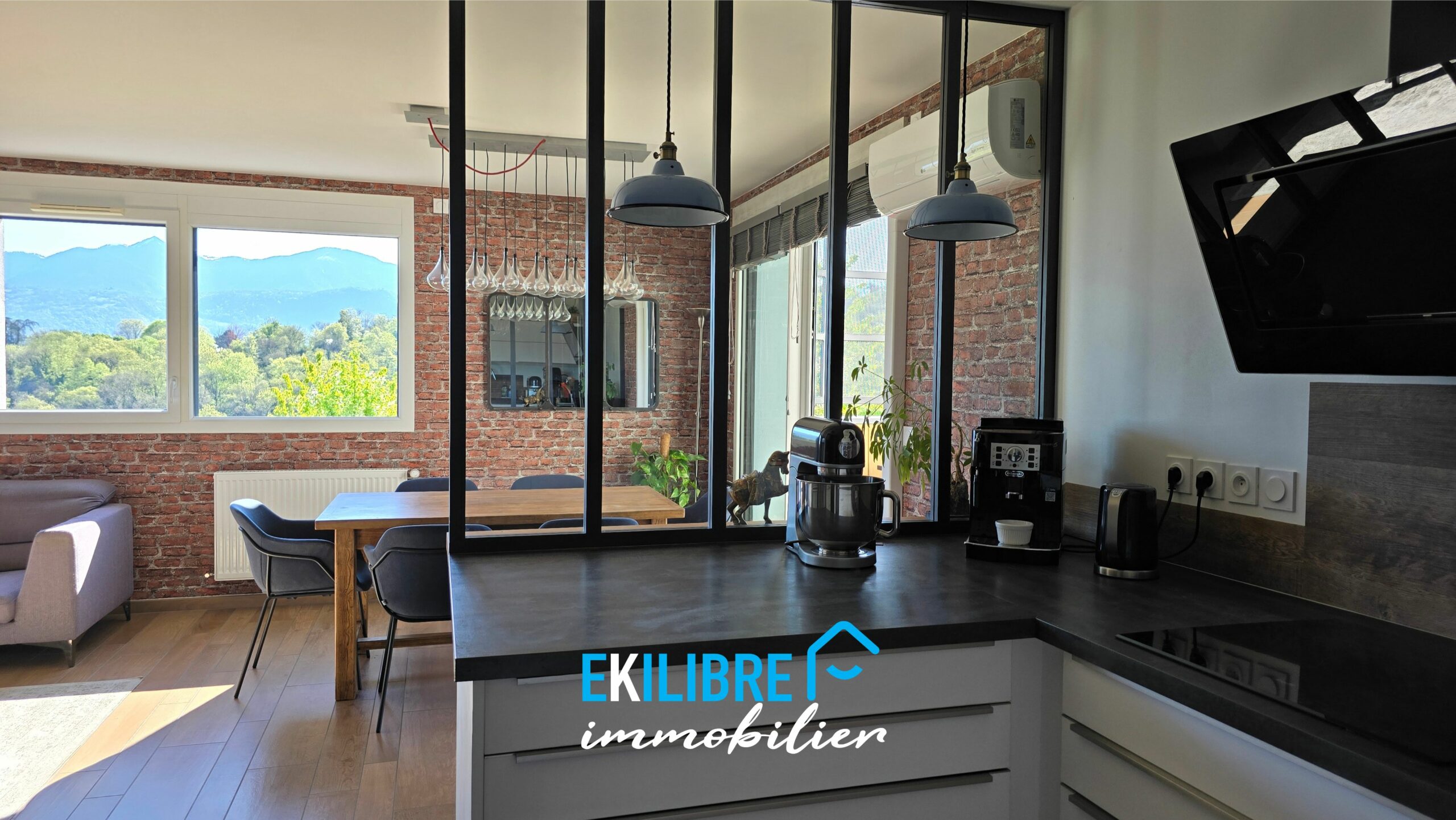 A vendre appartement T4 garage vue montagnes Jacob-Bellecombette vue 9