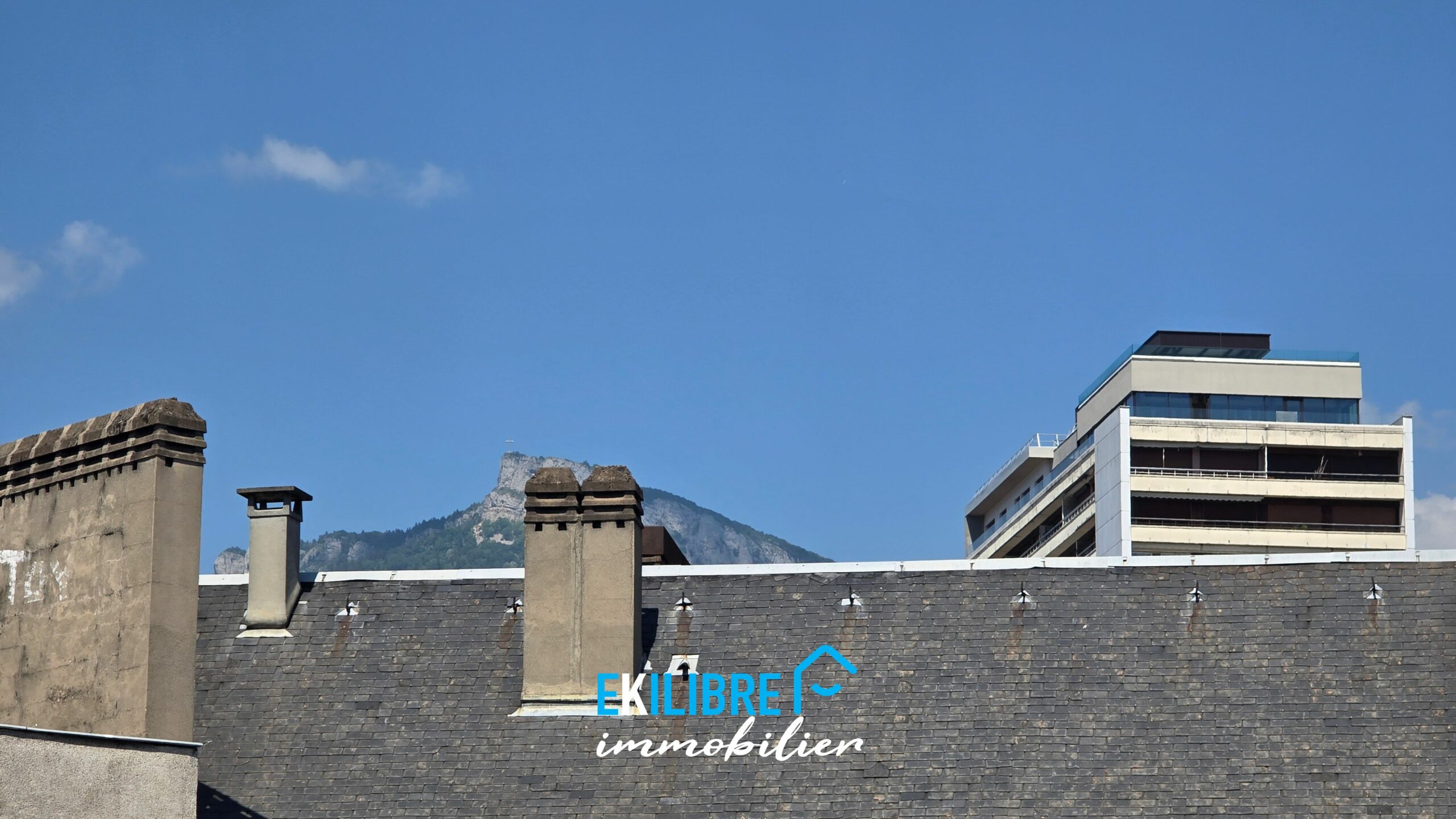 A vendre appartement T4 Chambéry centre ville vue chateau et massifs 13