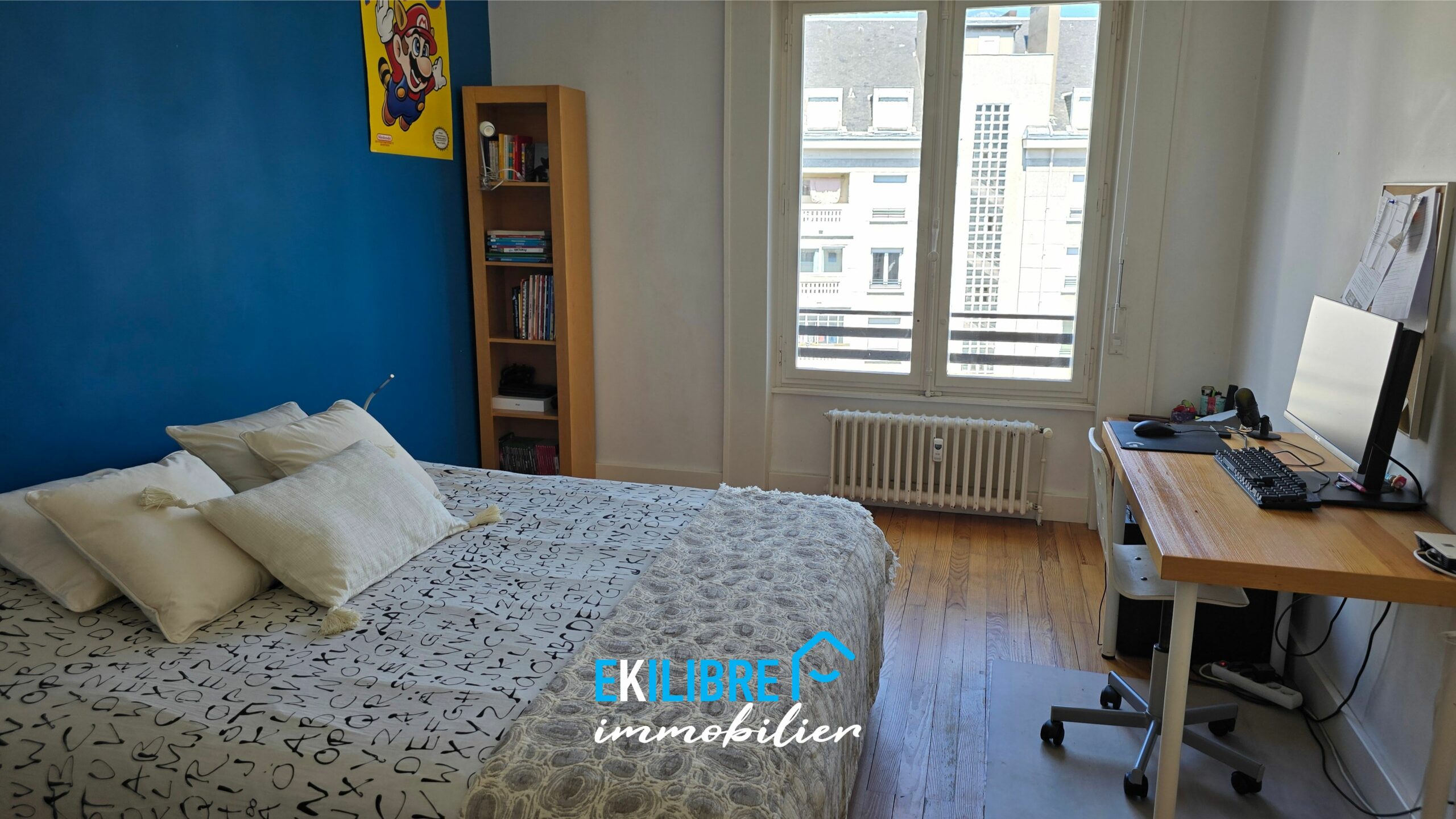 A vendre appartement T4 Chambéry centre ville vue chateau et massifs 14