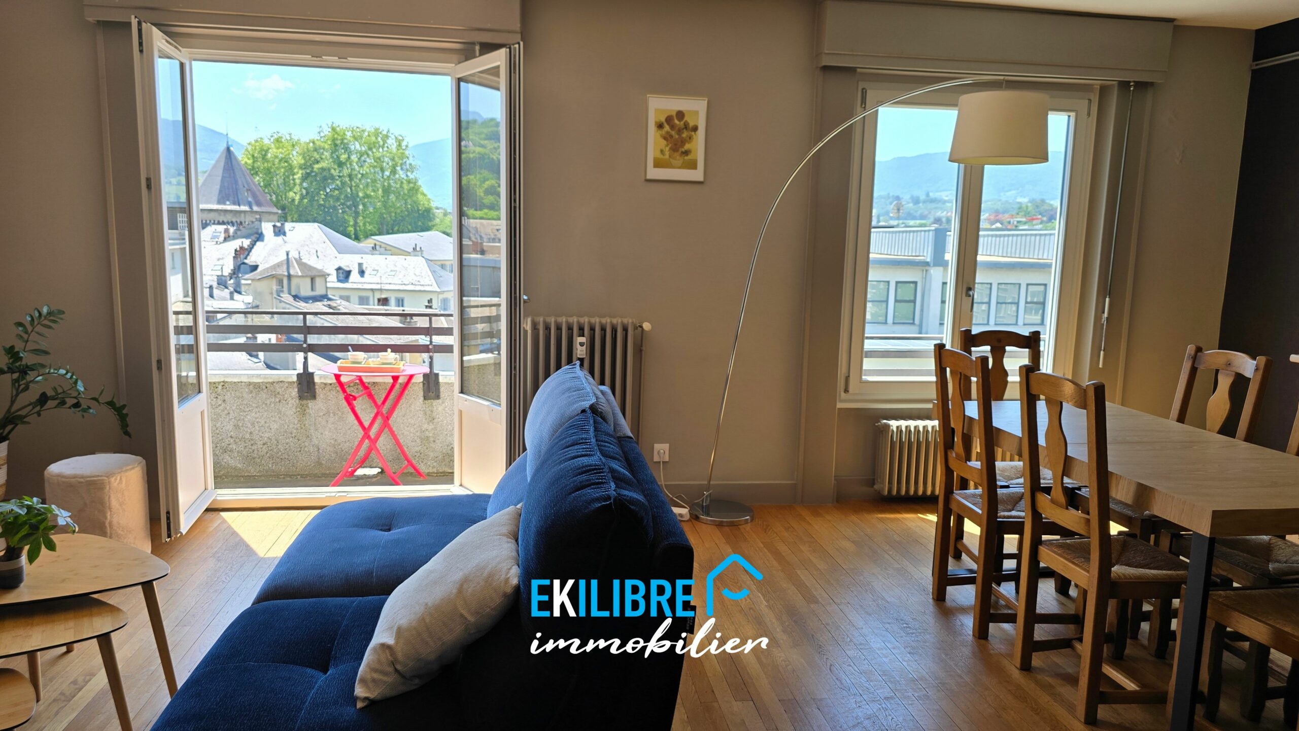 A vendre appartement T4 Chambéry centre ville vue chateau et massifs 20