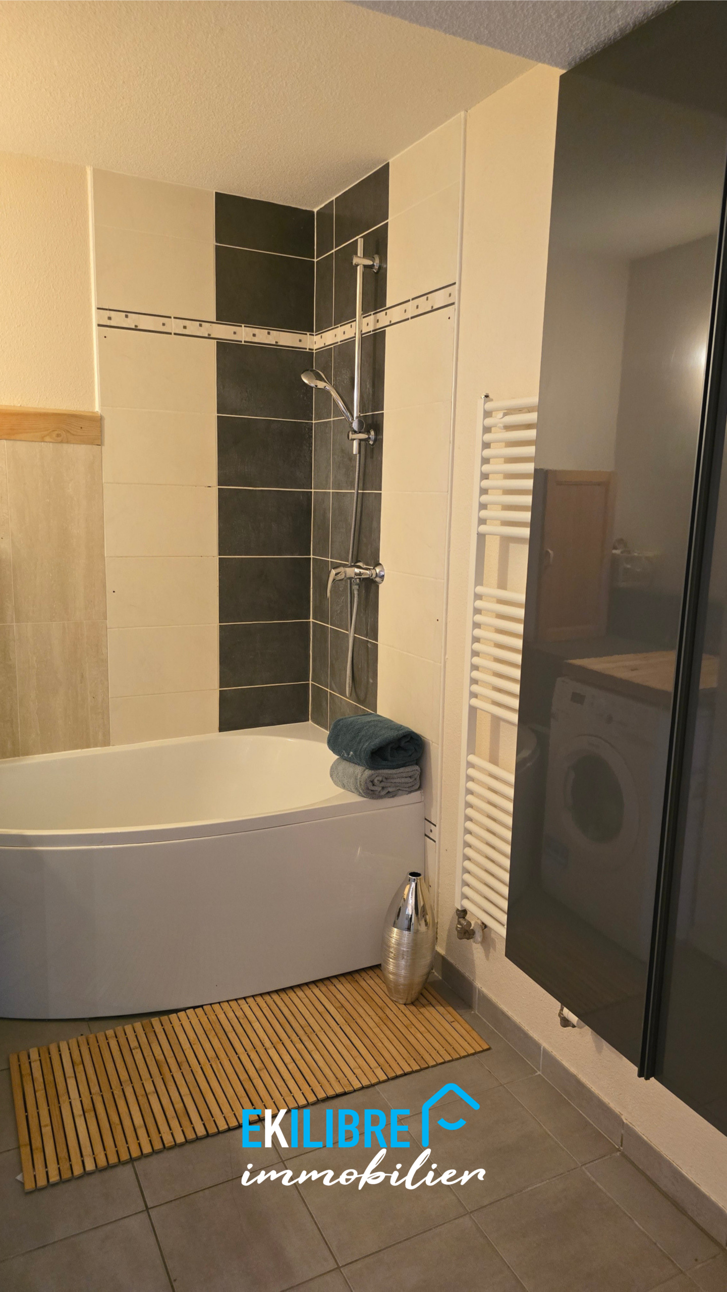 A vendre appartement T4 vue massif immeuble récent terrasse vue 4