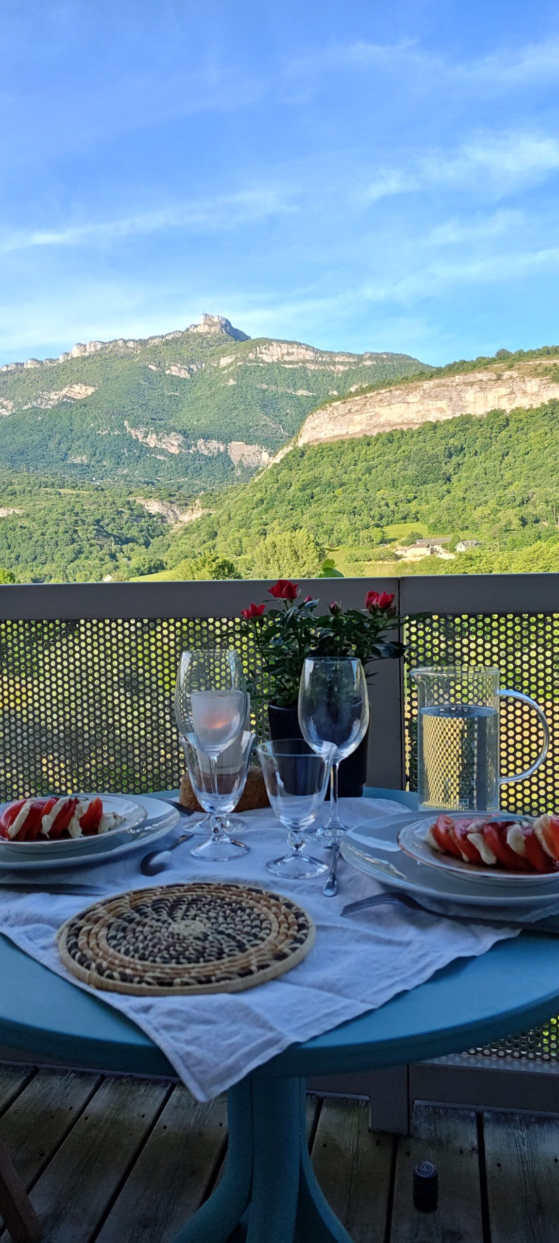 a vendre appartement T4 vue montagnes Chambéry garage vue 20