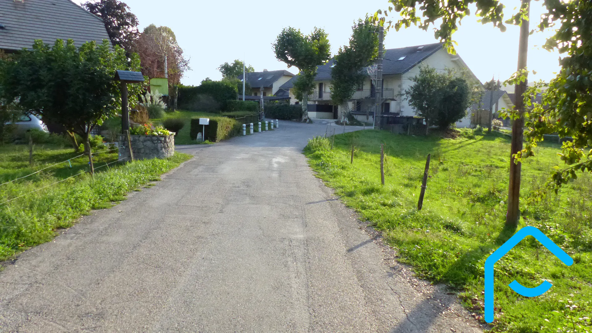 A vendre Savoie Sonnaz Terrain constructible plat résidentiel vue 4