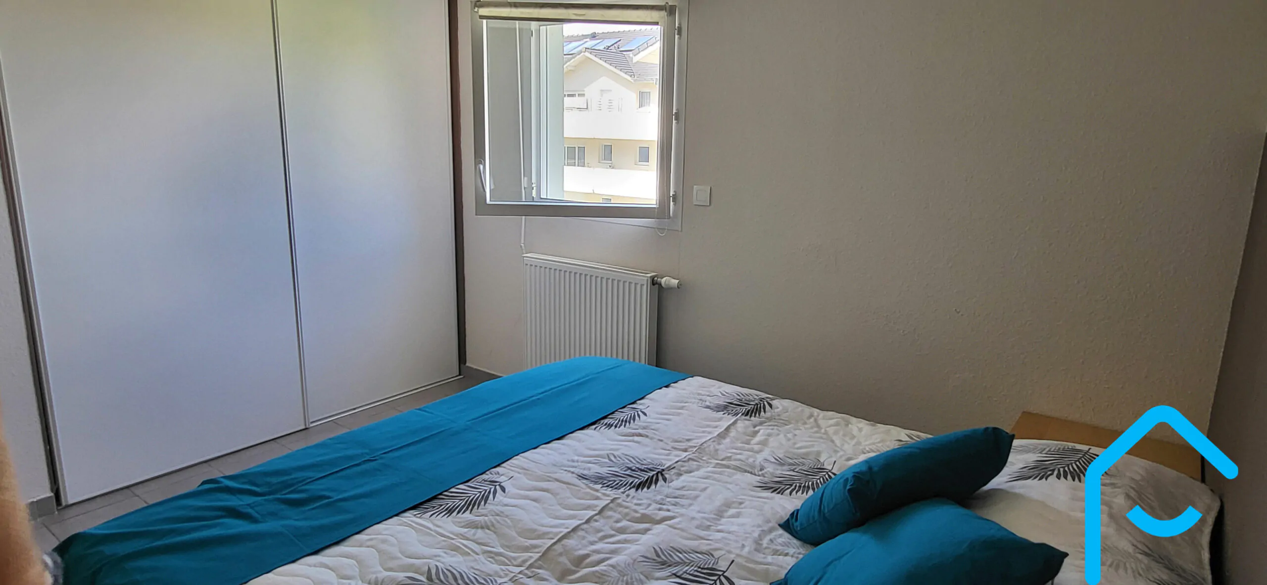 A vendre T4 Chambéry Savoie vue montagne immeuble récent garage stationnement vue 7