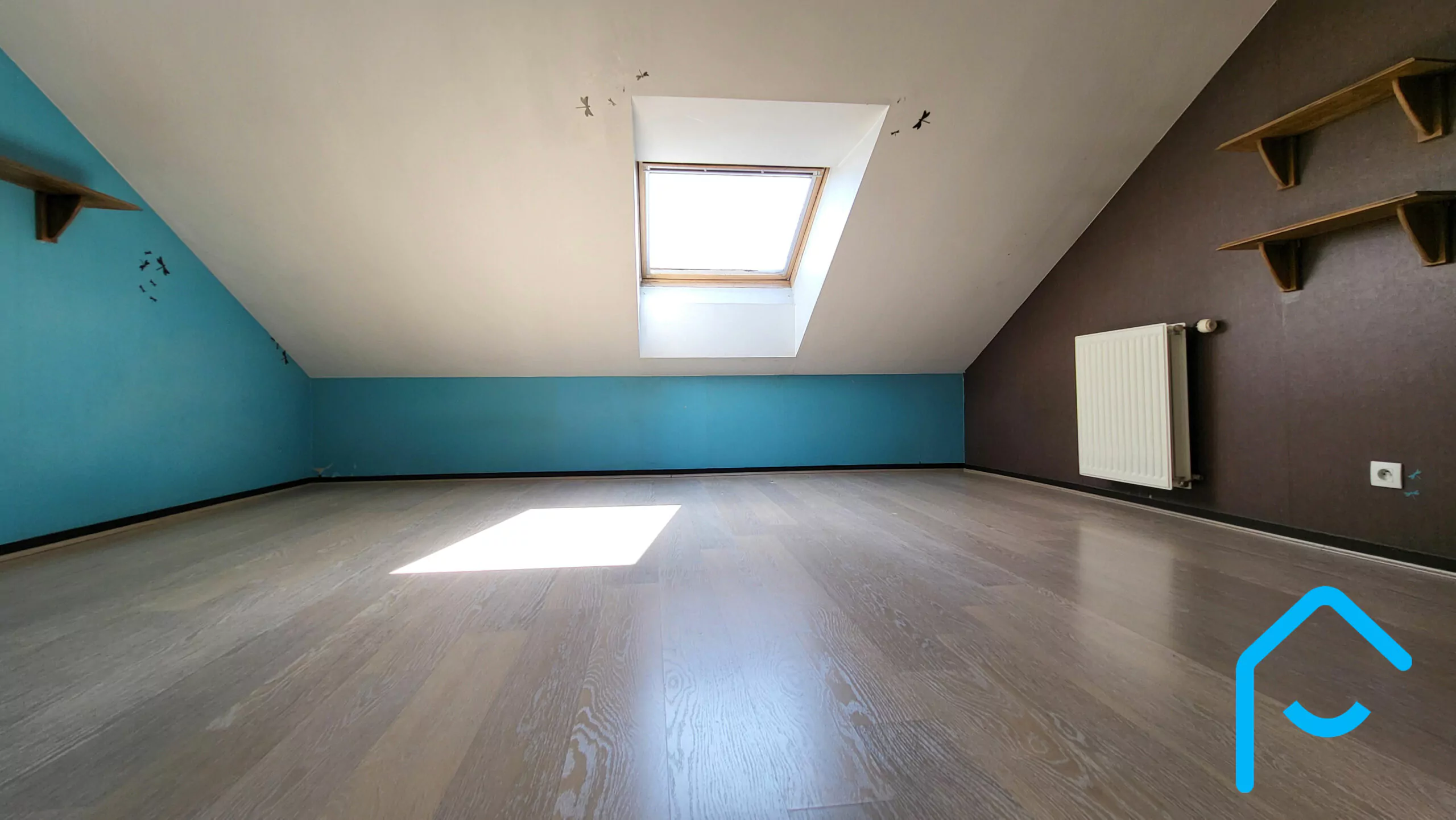 Appartement T4 duplex Chambéry vue montagnes vue 5