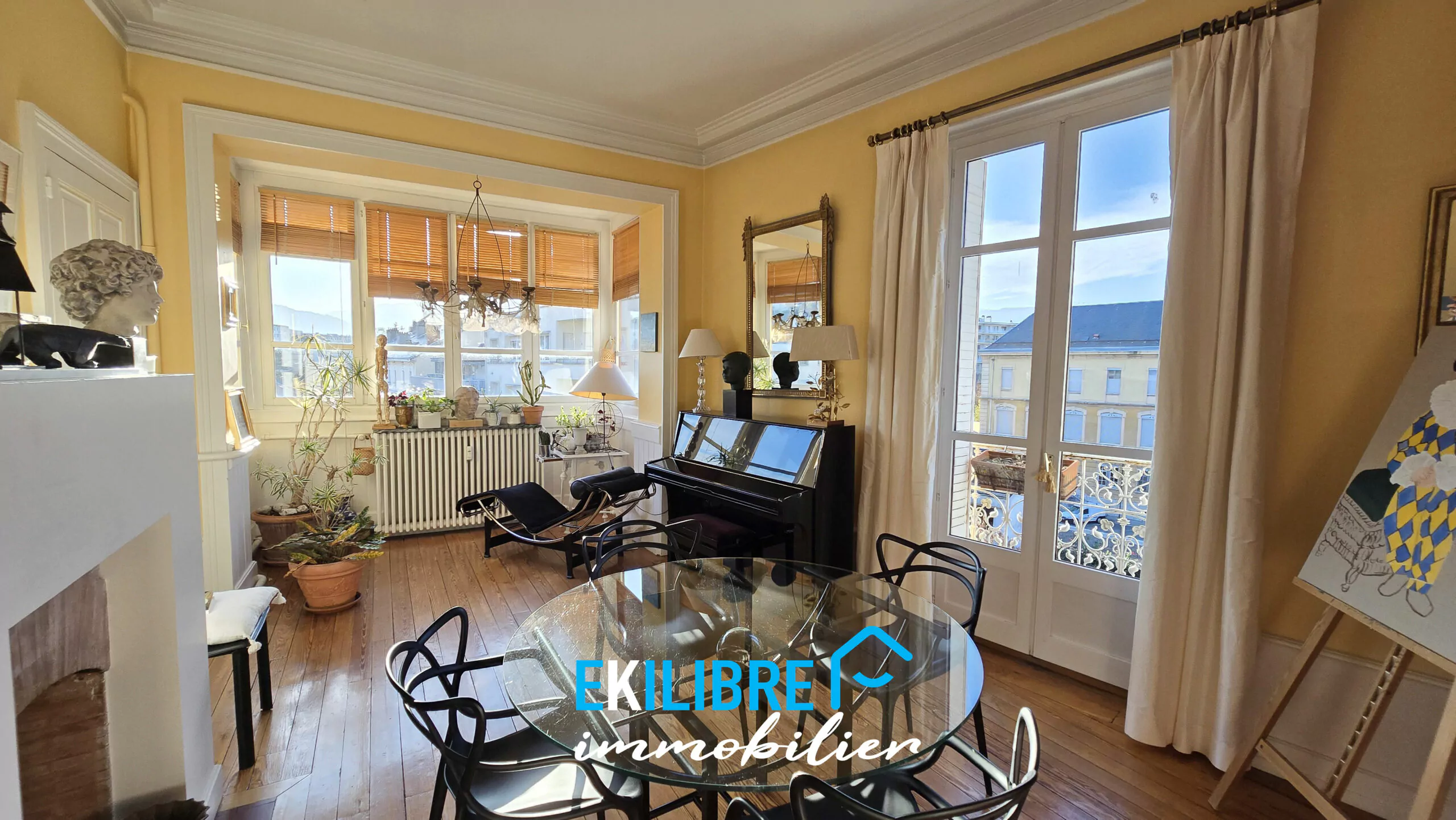 A vendre appartement de charme T6 Chambéry centre avec garage Savoie vue 5